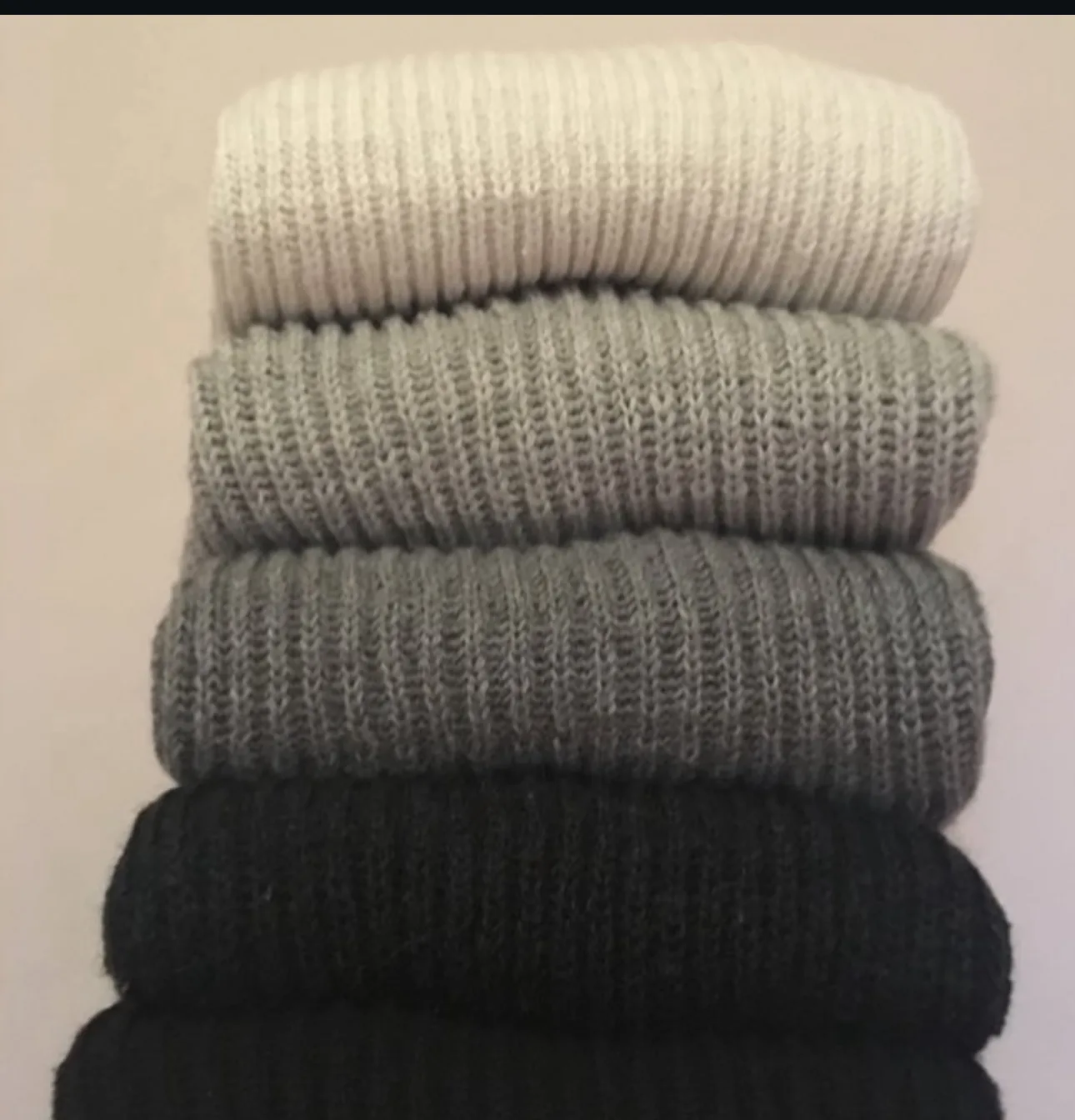 A sweater in the studio