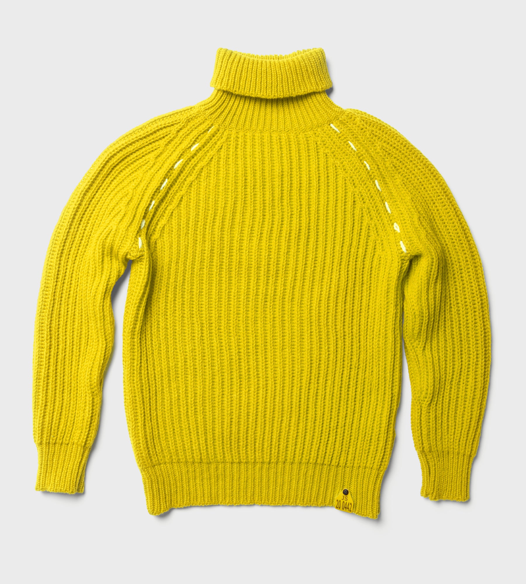 Antidote Turtleneck - Small / Bright Yellow